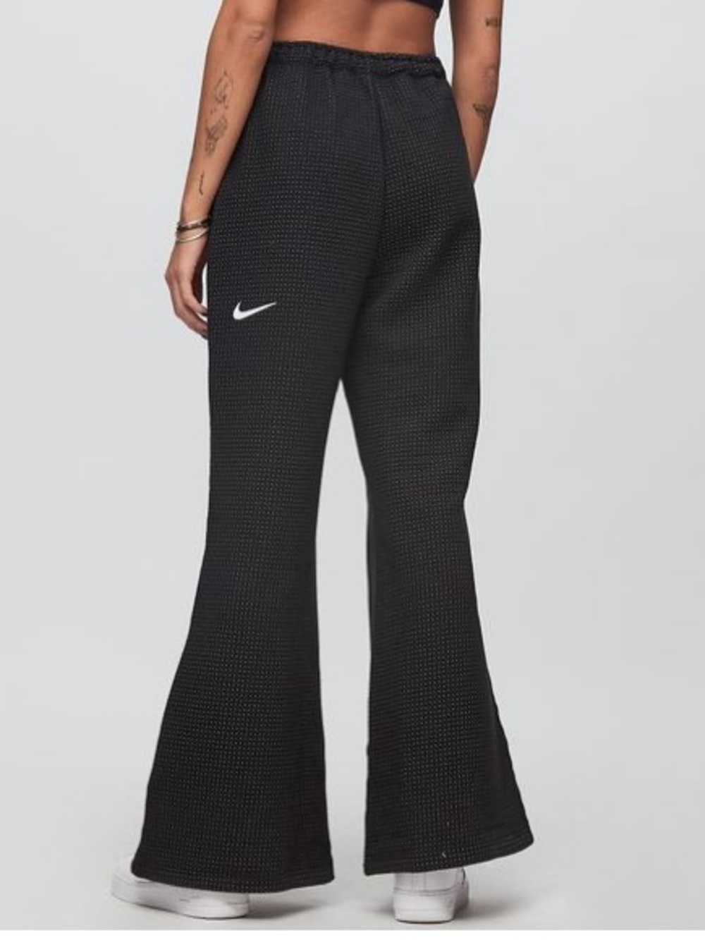 Nike Sportwear Tech Fleece Engineered Black Wide-Leg Pants Size XS